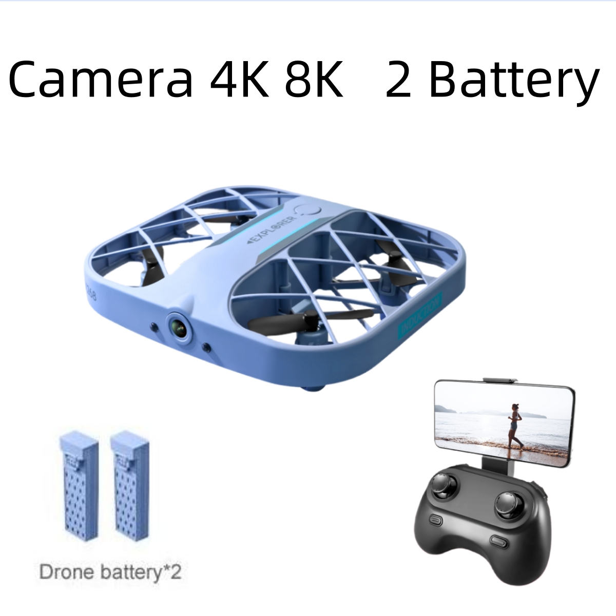 Drone Aerial Photography - Drone RC JJRC H107 FPV con